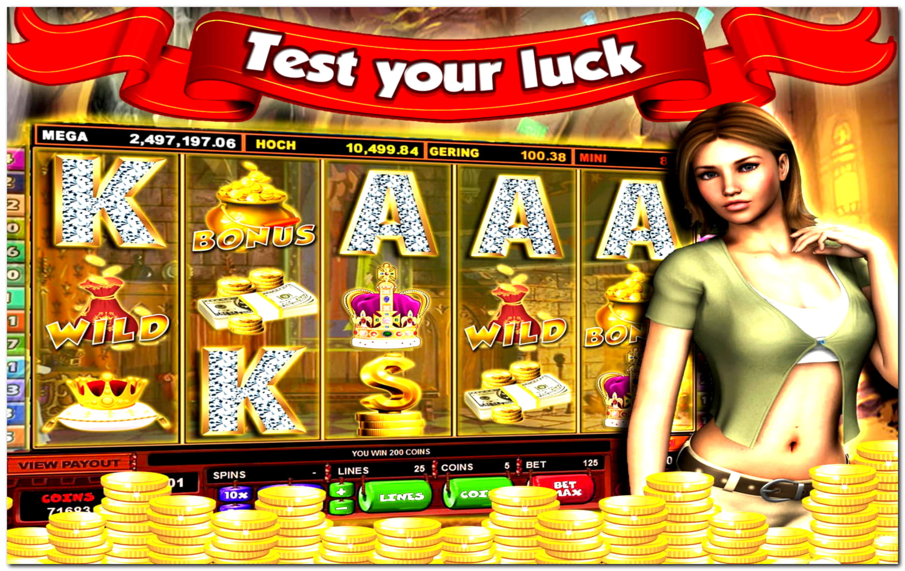 EURO 2810 No Deposit Casino Bonus hos Wild Slots Casino